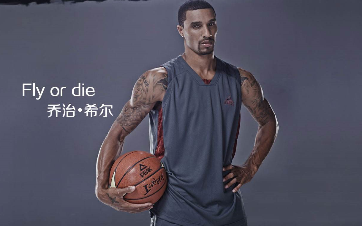 美国男篮鏖战快船,乔治·希尔高光表现 美国男篮鏖战快船,乔治·希尔高光表现